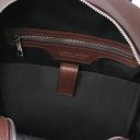 Dakota Rucksack aus Weichem Leder Kaffee TL142333