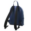 Dakota Soft Leather Backpack Dark Blue TL142333