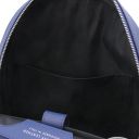 Dakota Soft Leather Backpack Dark Blue TL142333