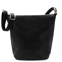 Giusi Sac Bandoulière en Cuir Noir TL142334