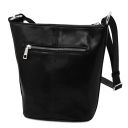 Giusi Leather Shoulder bag Black TL142334
