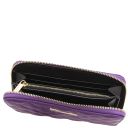 Penelope Exclusive zip Around Soft Leather Wallet Фиолетовый TL142316