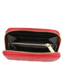 Teti Exclusive zip Around Soft Leather Wallet Lipstick Red TL142319