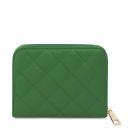 Teti Exclusive zip Around Soft Leather Wallet Green TL142319