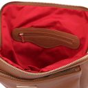 TL Bag Lederrucksack Für Damen aus Weichem Leder Cognac TL141682