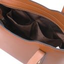 Olimpia Shopper Tasche aus Leder - Klein Cognac TL141591