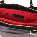TL Bag Leather Handbag Black TL142287