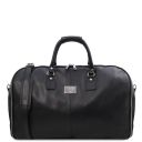 Antigua Reisetasche/Kleidersack aus Leder Schwarz TL142341