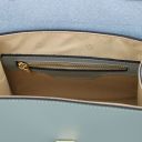 TL Bag Mini-Tasche aus Leder Himmelblau TL142203