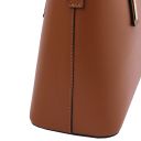 Olimpia Shopper Tasche aus Leder - Klein Cognac TL141591