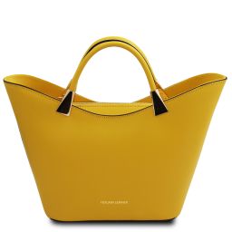 Italian Leather Handbags Yellow Buy Online at Tuscany Leather