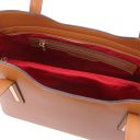 Olimpia Shopping Tasche aus Leder Cognac TL141412