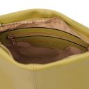 TL Bag Umhängetasche aus Weichem Leder Grün TL141720