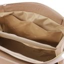 Elettra Soft Leather Shoulder bag Nude TL142353