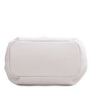 Nora Handtasche aus Weichem Leder Weiß TL142372