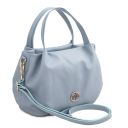 Nora Soft Leather Handbag Light Blue TL142372