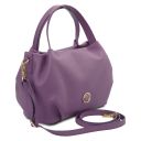 Nora Soft Leather Handbag Lilac TL142372