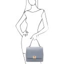 Silene Leather Convertible Backpack Handbag Светло-голубой TL142152