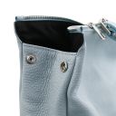 Denver Mochila en Piel Suave Azul claro TL142355