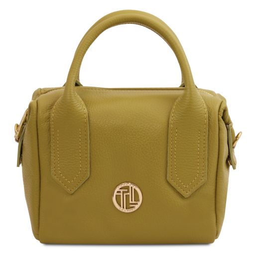 Jade Sac Cabas en Cuir Vert TL142359