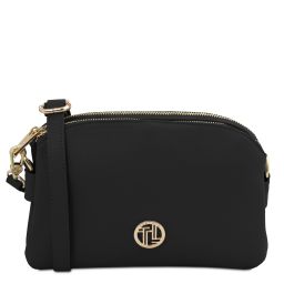 Lily Bolso en Piel Suave con Bandolera Negro TL142375
