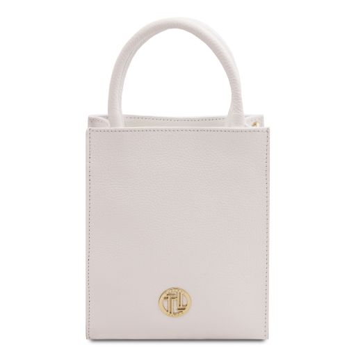 Kate Leather Tote White TL142384