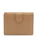 Calliope Exklusive Damenbrieftasche aus Leder mit 3 Scheinfächern und Münzfach Champagne TL142058