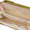 TL Bag Leather Wallet With Strap Green TL142323