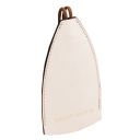 TL Bag Schlüsselanhänger aus Leder Beige TL142387