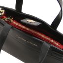 Musa Mini-Tasche aus Leder Schwarz TL142383