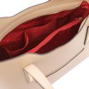Olimpia Shopping Tasche aus Leder Champagne TL142347