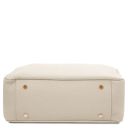 Amy Soft Leather Shopping bag Beige TL142385