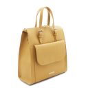TL Bag Sac à dos Pour Femme en Cuir Jaune pastel TL142118