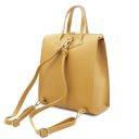 TL Bag Sac à dos Pour Femme en Cuir Jaune pastel TL142118
