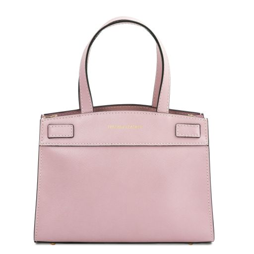 Musa Mini-Tasche aus Leder Altrosa TL142383