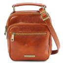 Paul Leather Crossbody Bag Honey TL10199