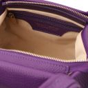 Nora Soft Leather Handbag Purple TL142372