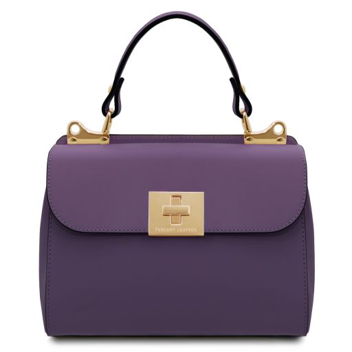 Armonia Bolso a Mano en Piel Violeta TL142286