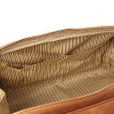 Lisbona Travel Leather Duffle bag - Small Size Natural TL141658