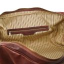 Lisbona Travel Leather Duffle bag - Small Size Brown TL141658