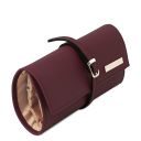 Soft Leather Jewellery Case Bordeaux TL142193