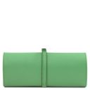 Trousse à Bijoux en Cuir Souple Vert Menthe TL142193