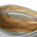 Margot Handtasche aus Weichem Leder Himmelblau TL142386