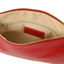 TL Bag Soft Leather Clutch Lipstick Red TL142029