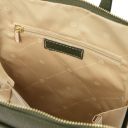 TL Bag Small Leather Backpack for Women Forest Green TL142092