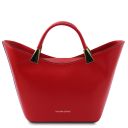 TL Bag Handtasche aus Leder Lipstick Rot TL142287