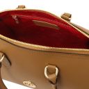 Layla Bolso a Mano en Piel Cognac TL142399