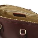 Layla Bolso a Mano en Piel Bordeaux TL142399