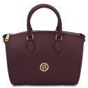 Layla Bauletto in Pelle Bordeaux TL142399