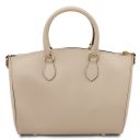 Layla Leather Duffle bag Beige TL142399